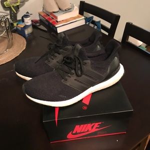 Black adidas ultra boost
